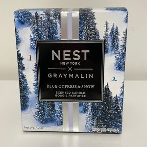 NEST New York x Gray Malin Blue Cypress & Snow Candle